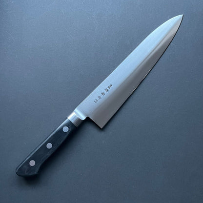 Double bevel Deba knife, SK carbon mono steel, polished finish - Sakai Takayuki