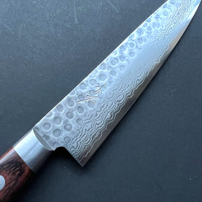 Pairing knife, VG10, damascus and tsuchime finish - Ohishi