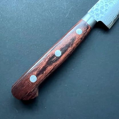 Pairing knife, VG10, damascus and tsuchime finish - Ohishi