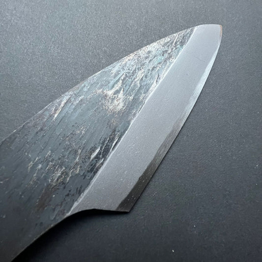Filleting knife, Aogami 2 carbon steel with Iron cladding, single bevel, kurouchi finish - Sakai Takayuki