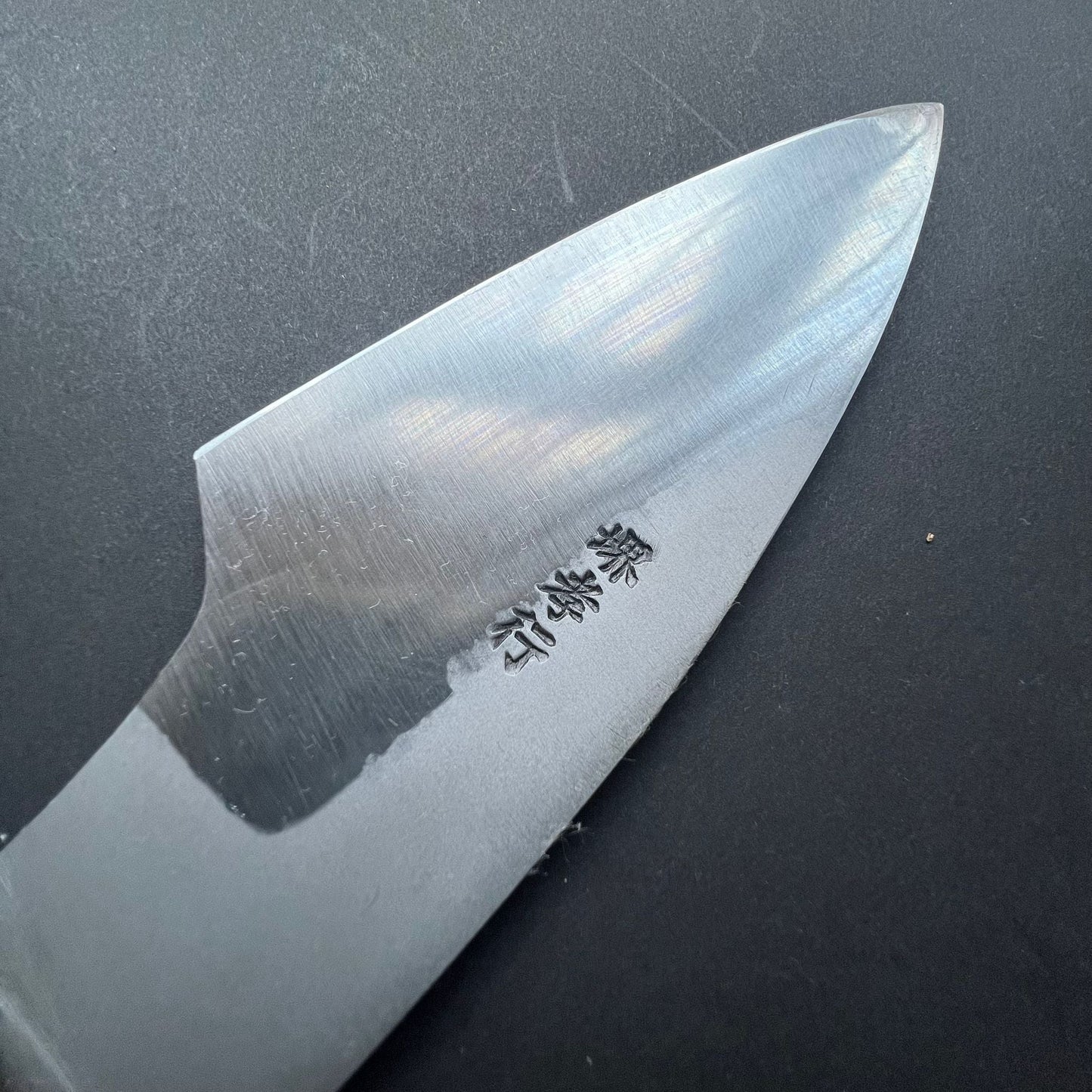 Filleting knife, Aogami 2 carbon steel with Iron cladding, single bevel, kurouchi finish - Sakai Takayuki