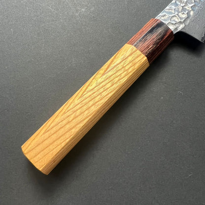 Honesuki knife, VG10 stainless steel, Damascus Tsuchime finish, Wa handle - Sakai Takayuki