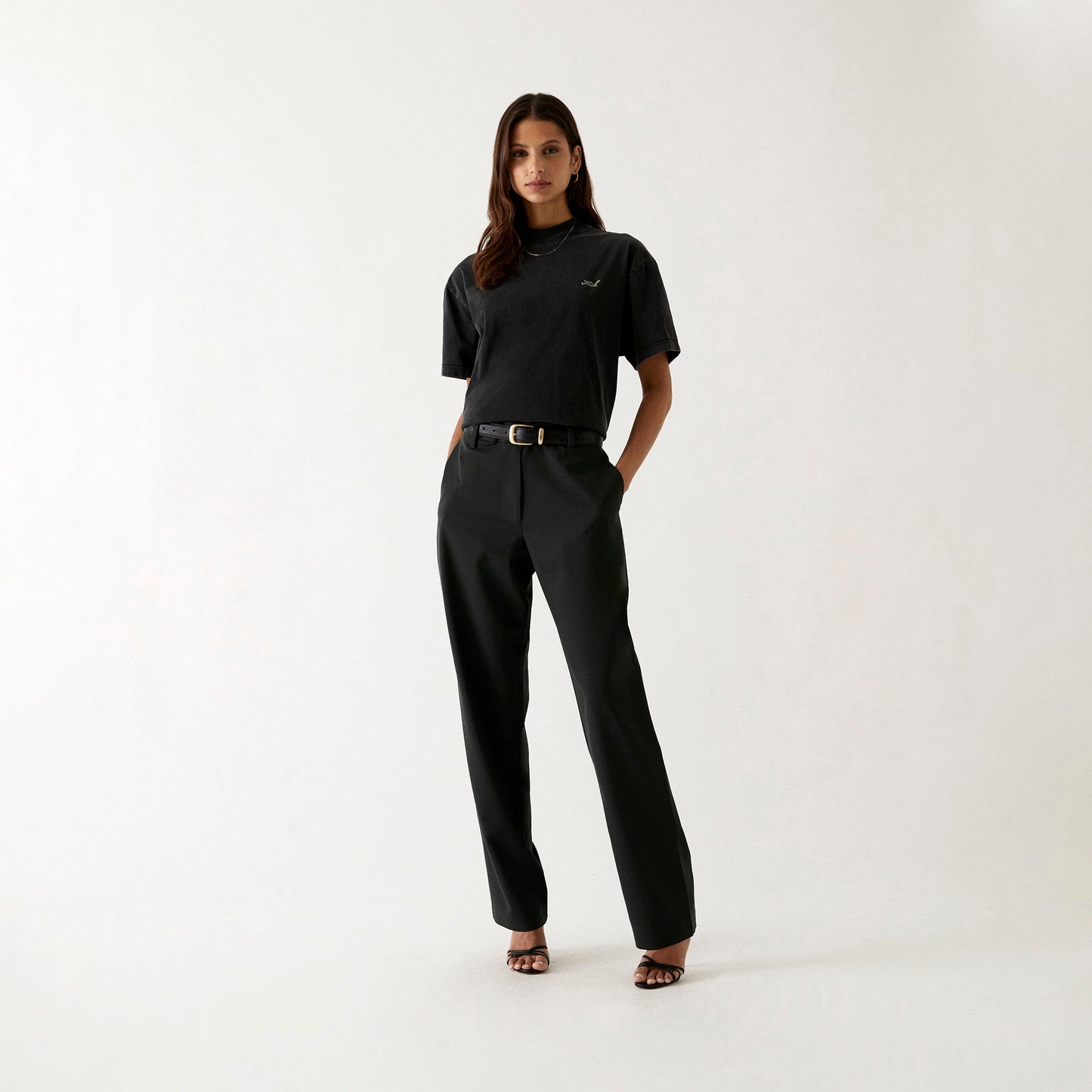 Kith Women Camdyen Mid Rise Straight Trouser - Taiga