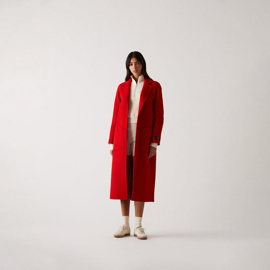 Kith Women Rory Coat - Cinnabar