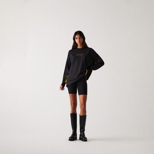 Kith Women Ridley Speed Logo Long Sleeve - Black