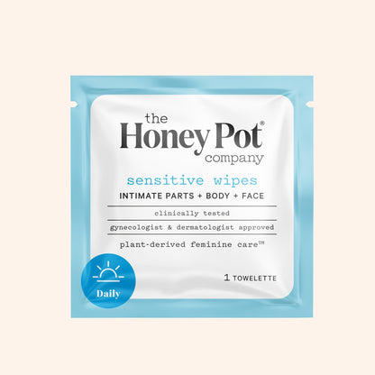 Sensitive Feminine Travel Wipes