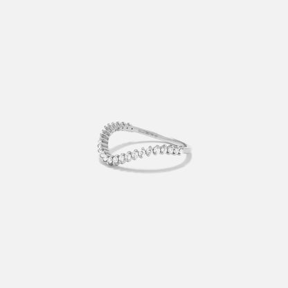Yvonne Leon Alliance Mini Vague - Blanc