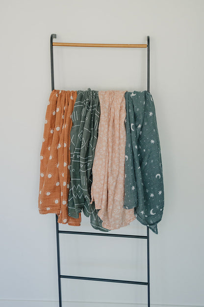 Sunshine Muslin Swaddle Blanket