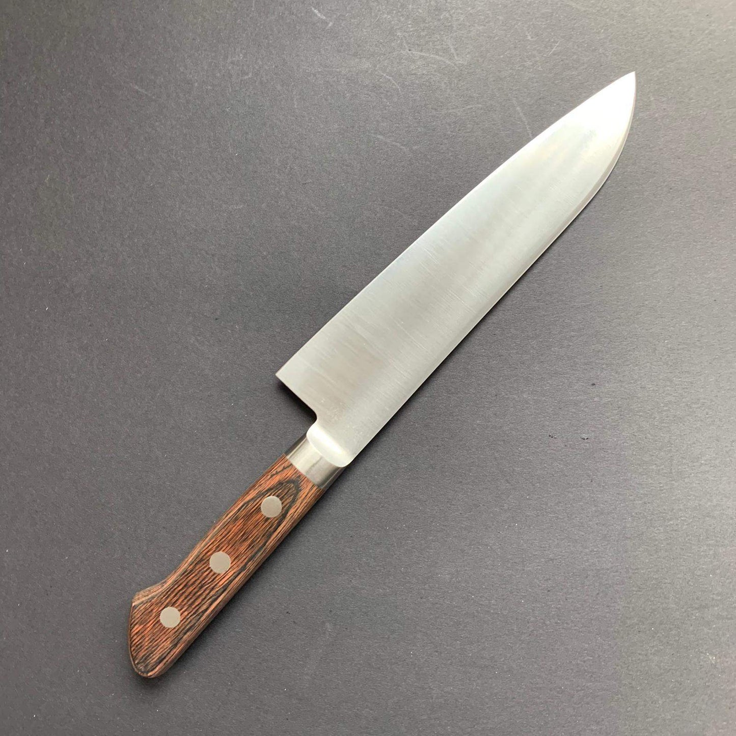 Santoku knife, Mono Aogami 2, polished finish - Sakai Takayuki