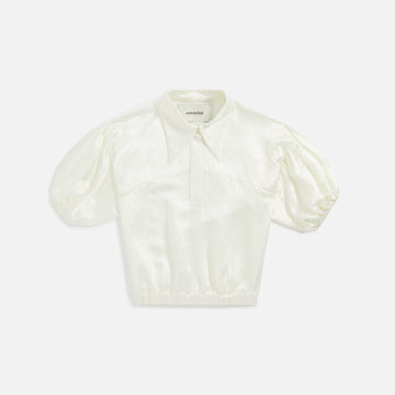 anOnlyChild Alberta Polo - White