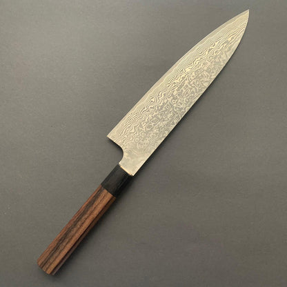 Gyuto knife, SG2 powder steel, damascus finish - Kamo