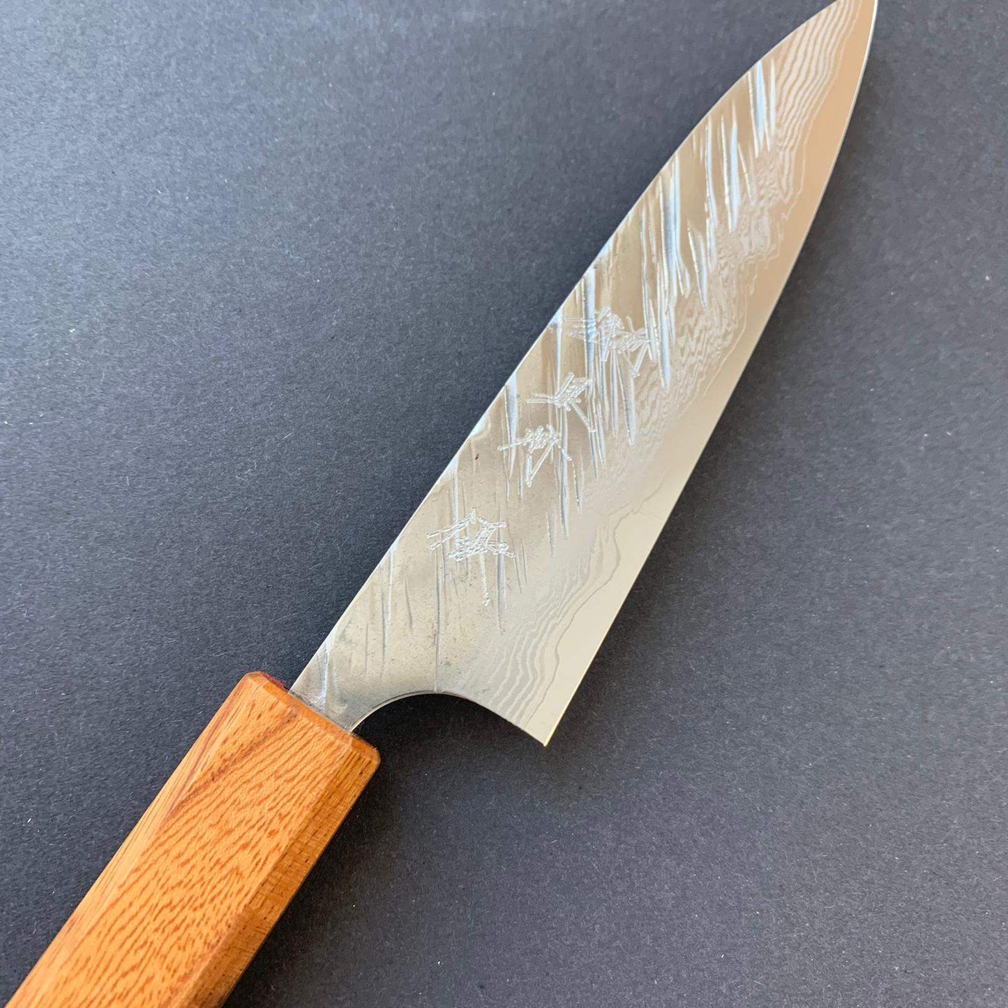 Petty knife, VG10 Stainless steel, tsuchime finish - Yu Kurosaki