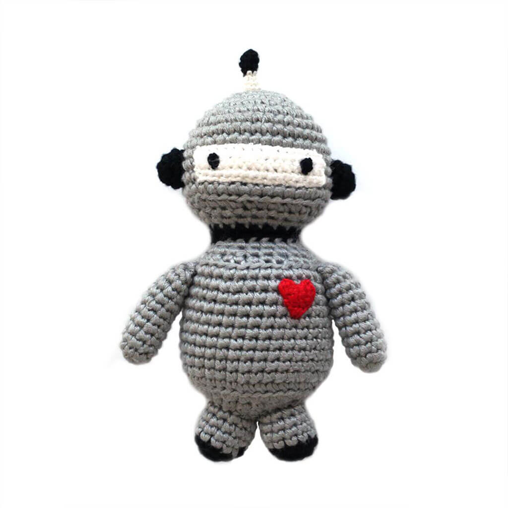 Crochet Rattle Robot