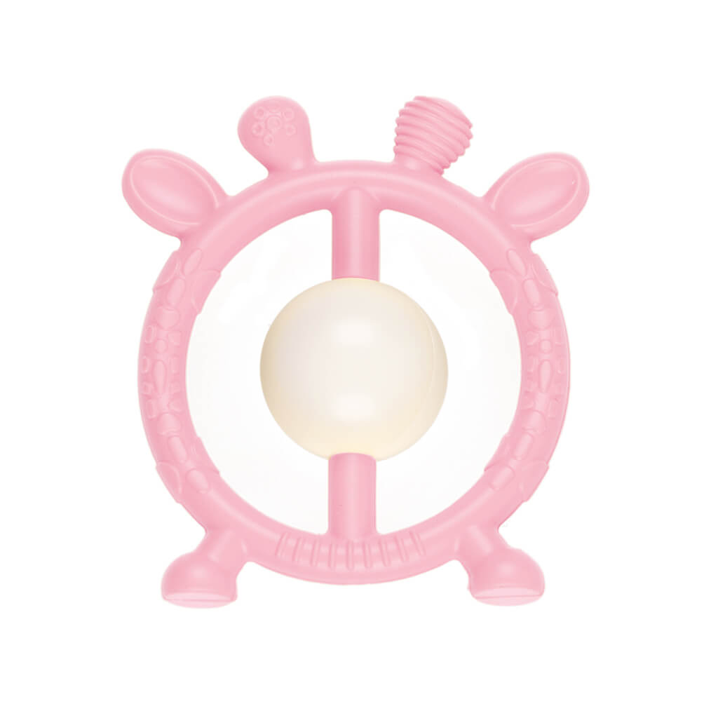 Silicone Rattle Teether Giraffe