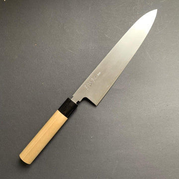 Gyuto knife, Shirogami 2 steel, honsanmai - Masamoto KS