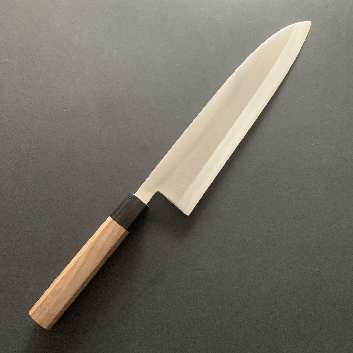 Gyuto knife, shirogami 1, migaki finish - Nishida