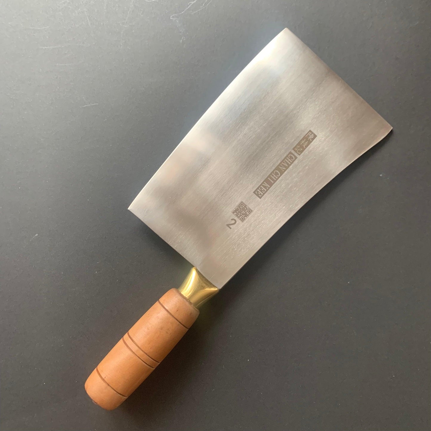 No.2 Kau Kong Chopper, Carbon steel, rustic polished finish- CCK Cleaver