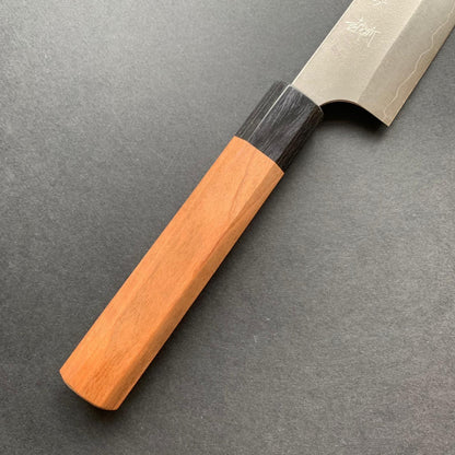 Sujihiki knife, Ginsan stainless steel, nashiji finish - Kanehiro