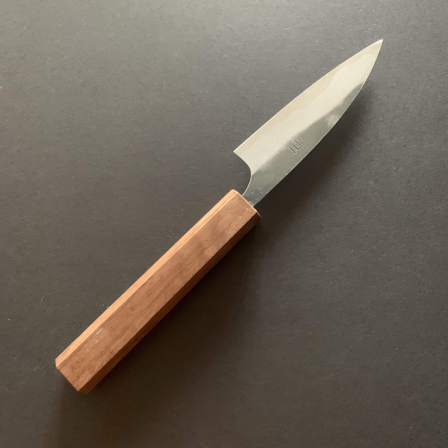 Petty knife, Shirogami 1, kurouchi finish - Ittetsu