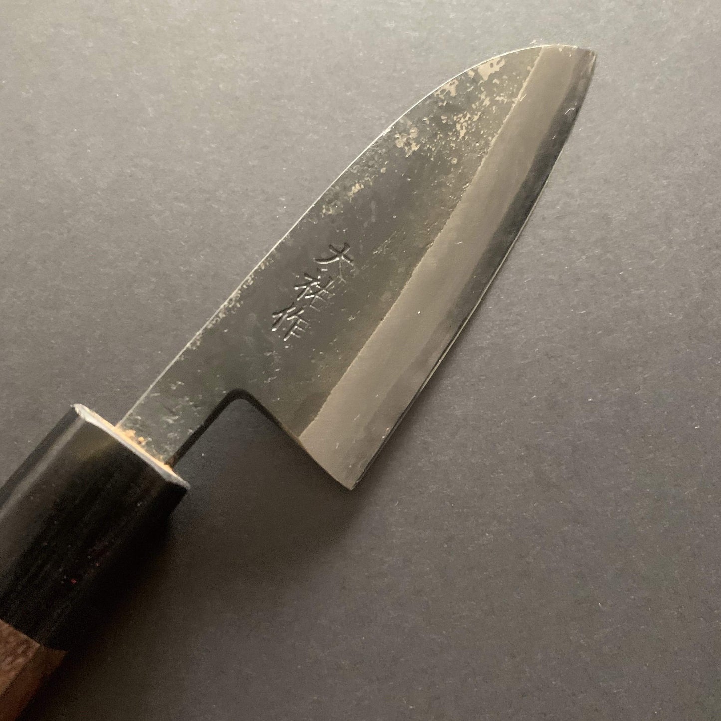 Deba knife, shirogami 1, kurouchi finish - Nishida