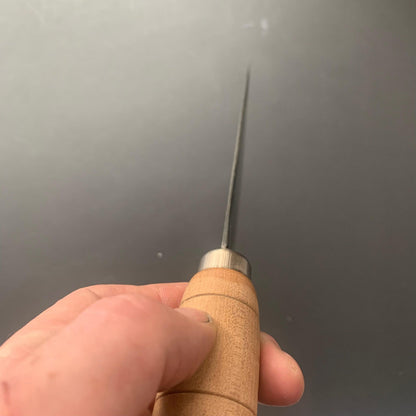 Small Scraping Knife, carbon steel, kurouchi finish - CCK Cleaver