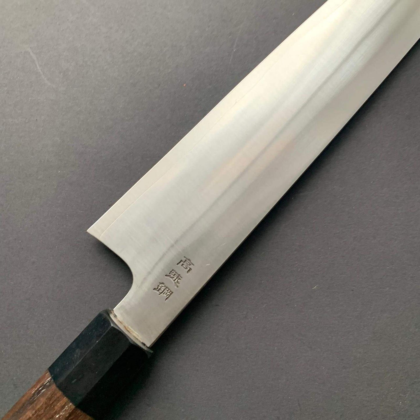 Kiritsuke knife, HAP40 powder steel, polished finish - Sukenari