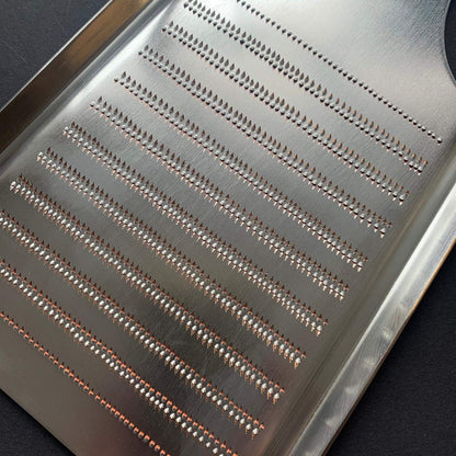 Handmade oroshigane metal grater - copper, Shinzo-do