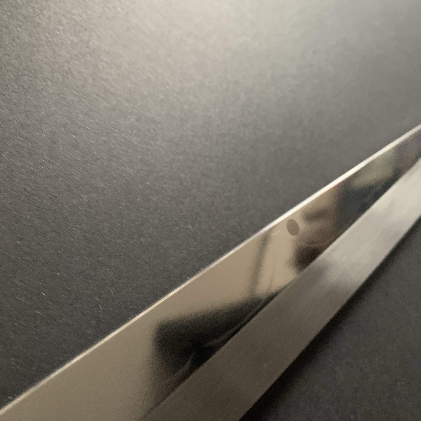 Honyaki Yanagiba knife, Shirogami 2, Mt Fuji hamon - Togashi Kenji