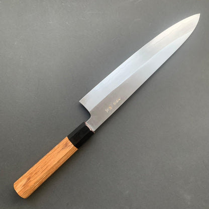 Gyuto knife, Ginsan stainless steel, polished finish - Nakagawa Hamono