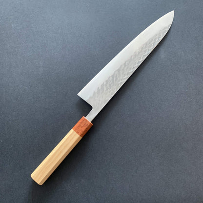 Gyuto knife, SLD steel, tsuchime finish - Tadafusa