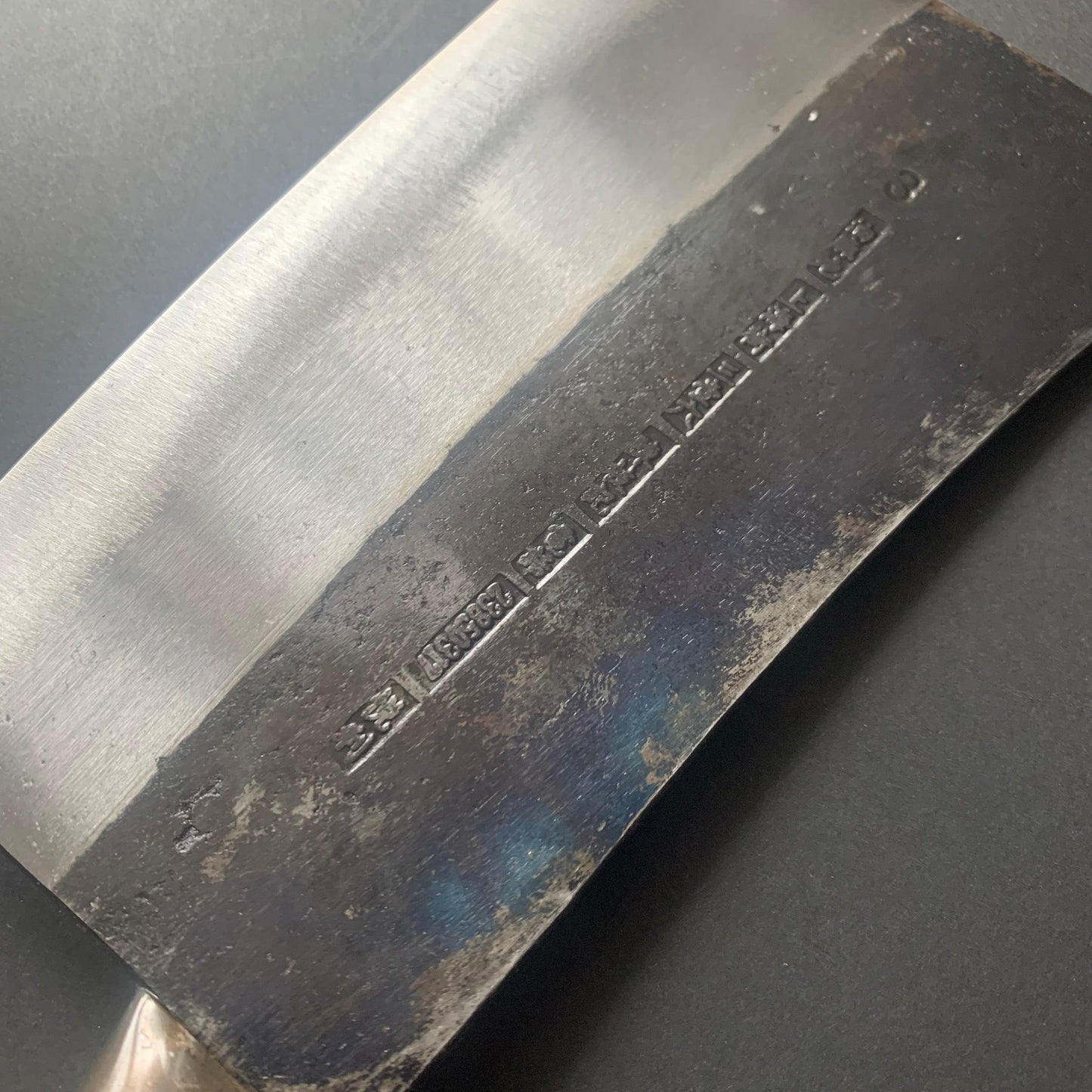 No.3 Kau Kong Chopper, carbon steel, kurouchi finish - CCK Cleaver