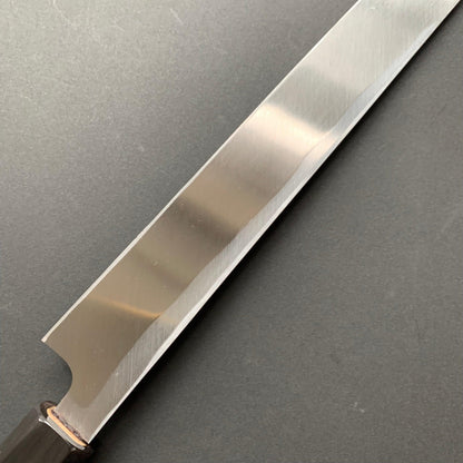 Sakimaru yanagiba,  shirogami 2, polished finish - Hatsukokoro Shirasagi