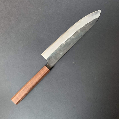 Gyuto knife, Shirogami 1, kurouchi finish - Ittetsu