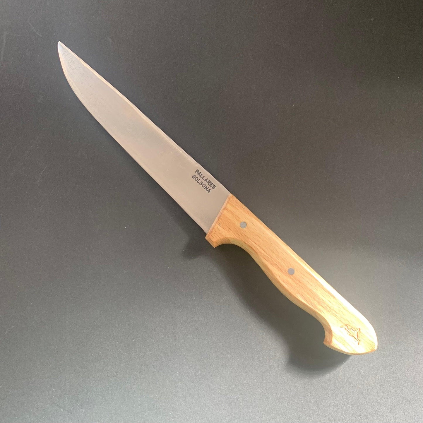 Kitchen knife, beech handle, carbon steel - Pallares