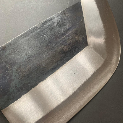 No.4 Butcher's Chopper , carbon steel, kurouchi finish - CCK Cleaver