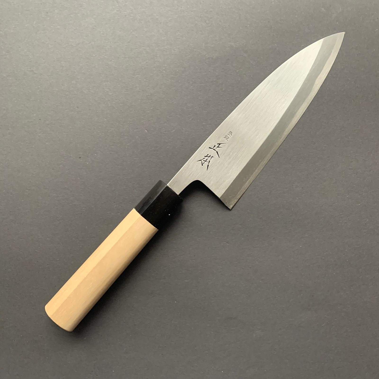 Deba knife, Shirogami 2 steel, kasumi finish - Masamoto