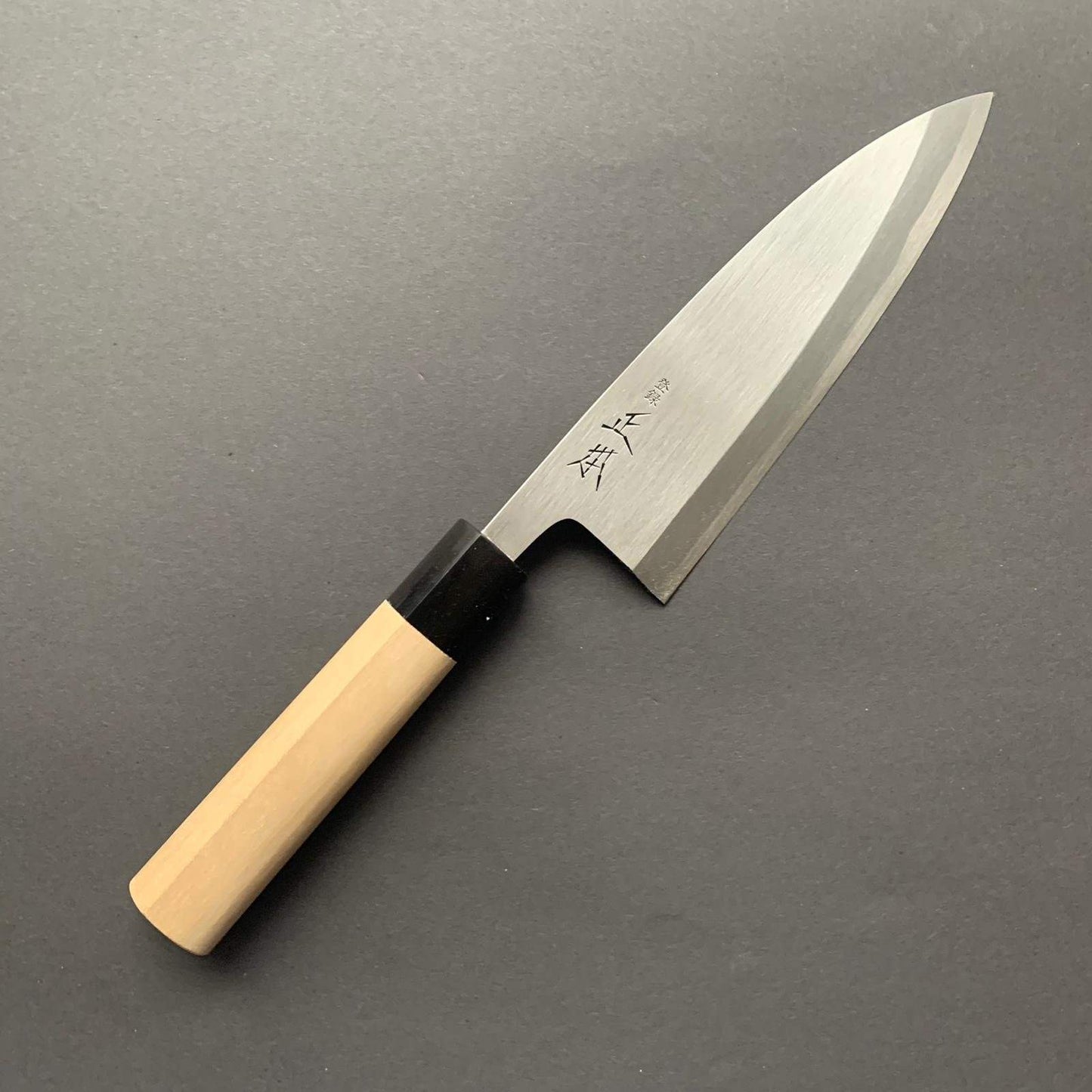 Deba knife, Shirogami 2 steel, kasumi finish - Masamoto