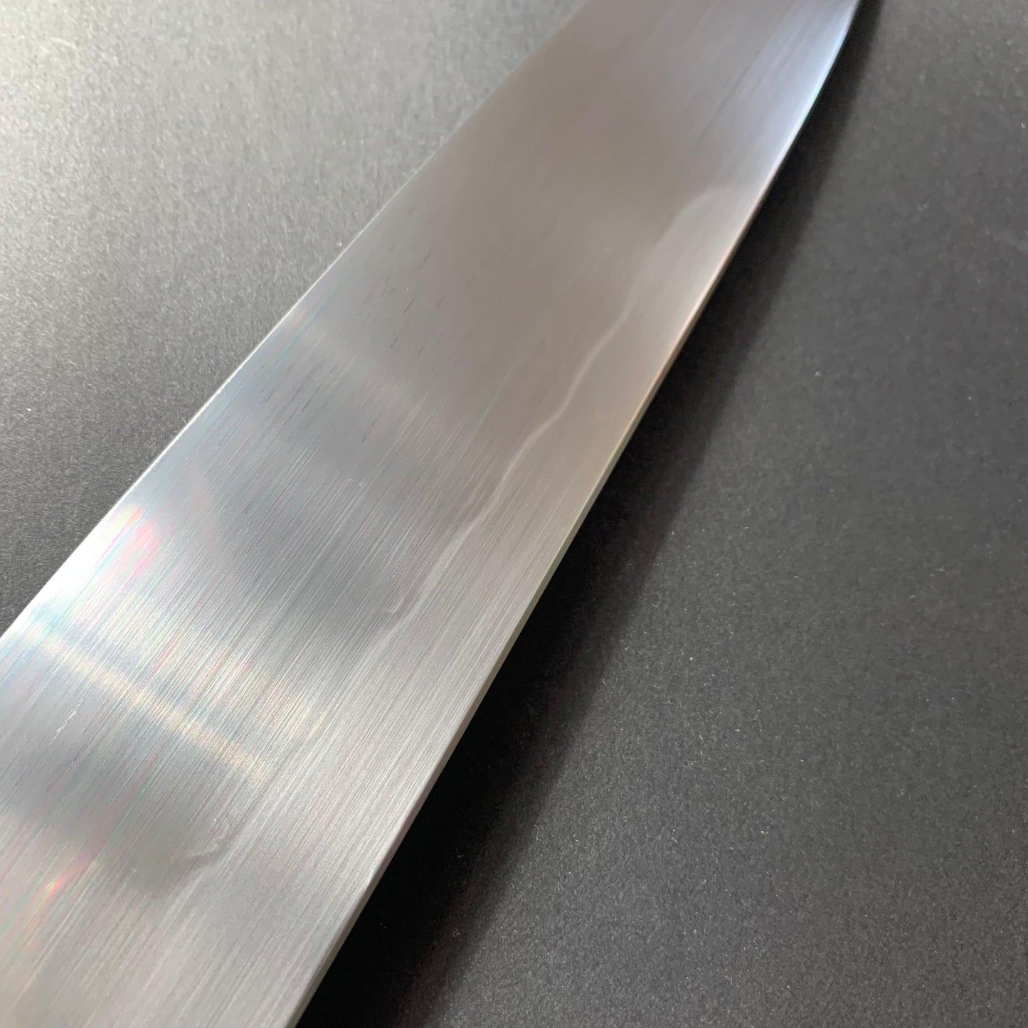 Honyaki gyuto knife, aogami 2 steel, polished finish - Nakagawa Hamono