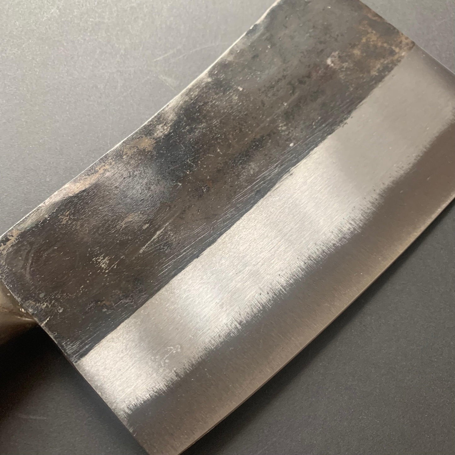 No.3 Kau Kong Chopper, carbon steel, kurouchi finish - CCK Cleaver