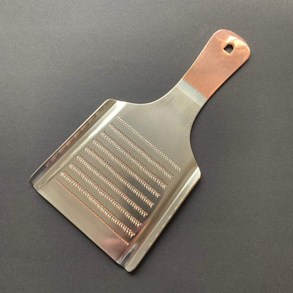 Handmade oroshigane metal grater - copper, Shinzo-do