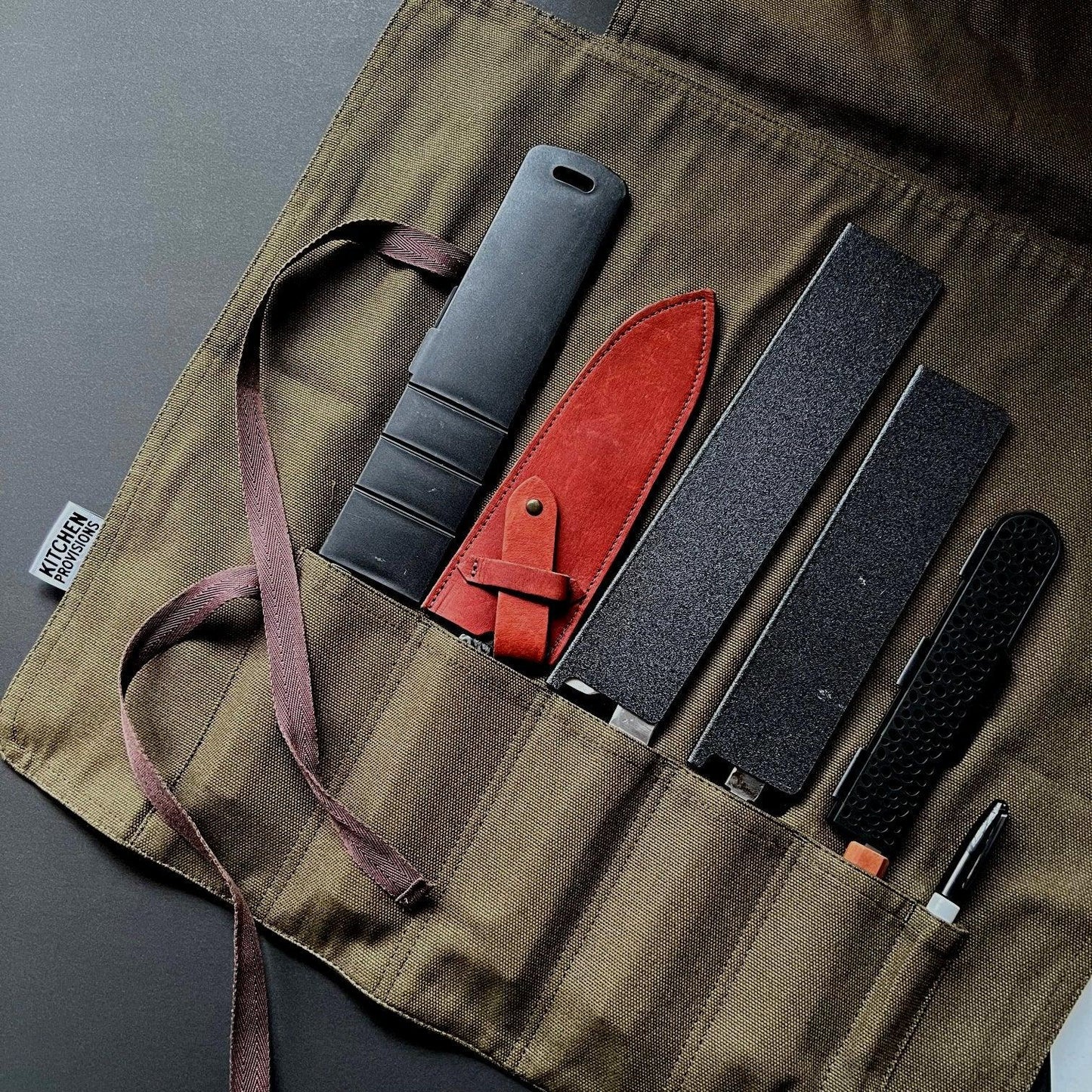 Kitchen Provisions Merch - the knife roll