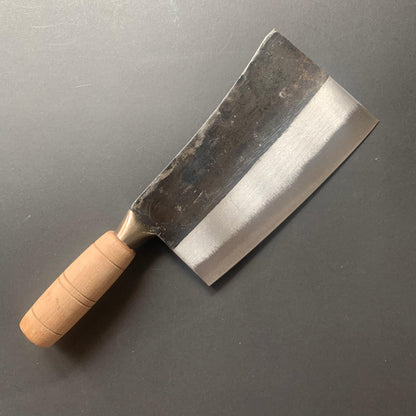 No.3 Kau Kong Chopper, carbon steel, kurouchi finish - CCK Cleaver