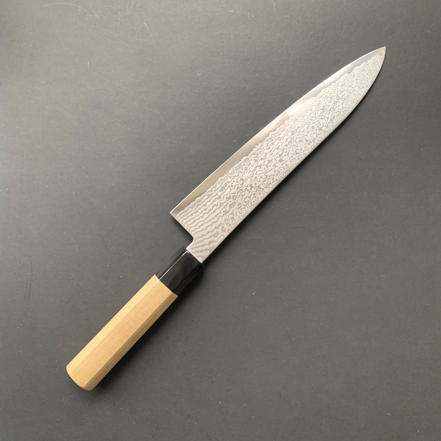 Gyuto knife, VG10, damascus finish - Ohishi