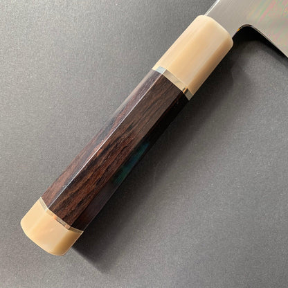 Honyaki gyuto knife, aogami 2 steel, polished finish - Nakagawa Hamono