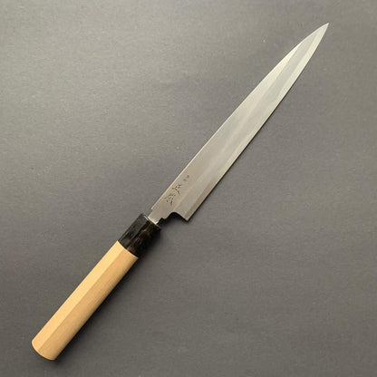 Yanagiba knife, Shirogami 2 steel, kasumi finish - Masamoto