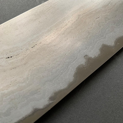 Kiritsuke Gyuto knife, Aogami 2 with wrought iron cladding - Nigara