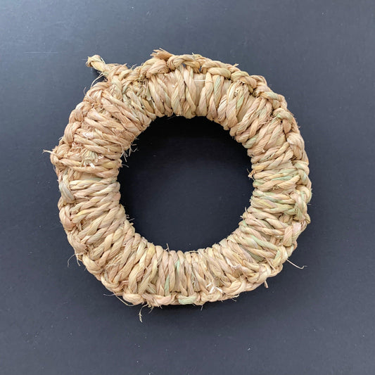 Traditional Japanese woven pot rest