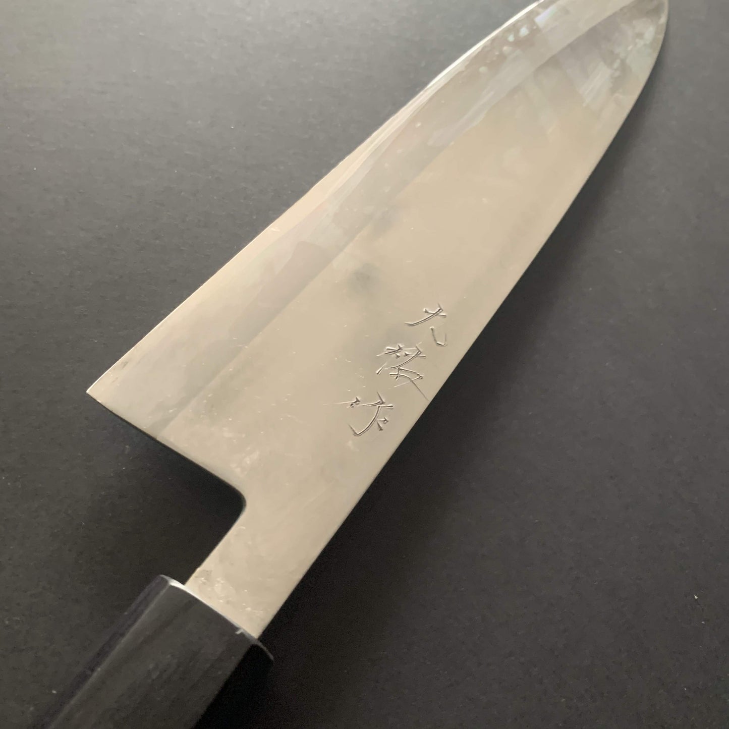 Gyuto knife, shirogami 1, migaki finish - Nishida