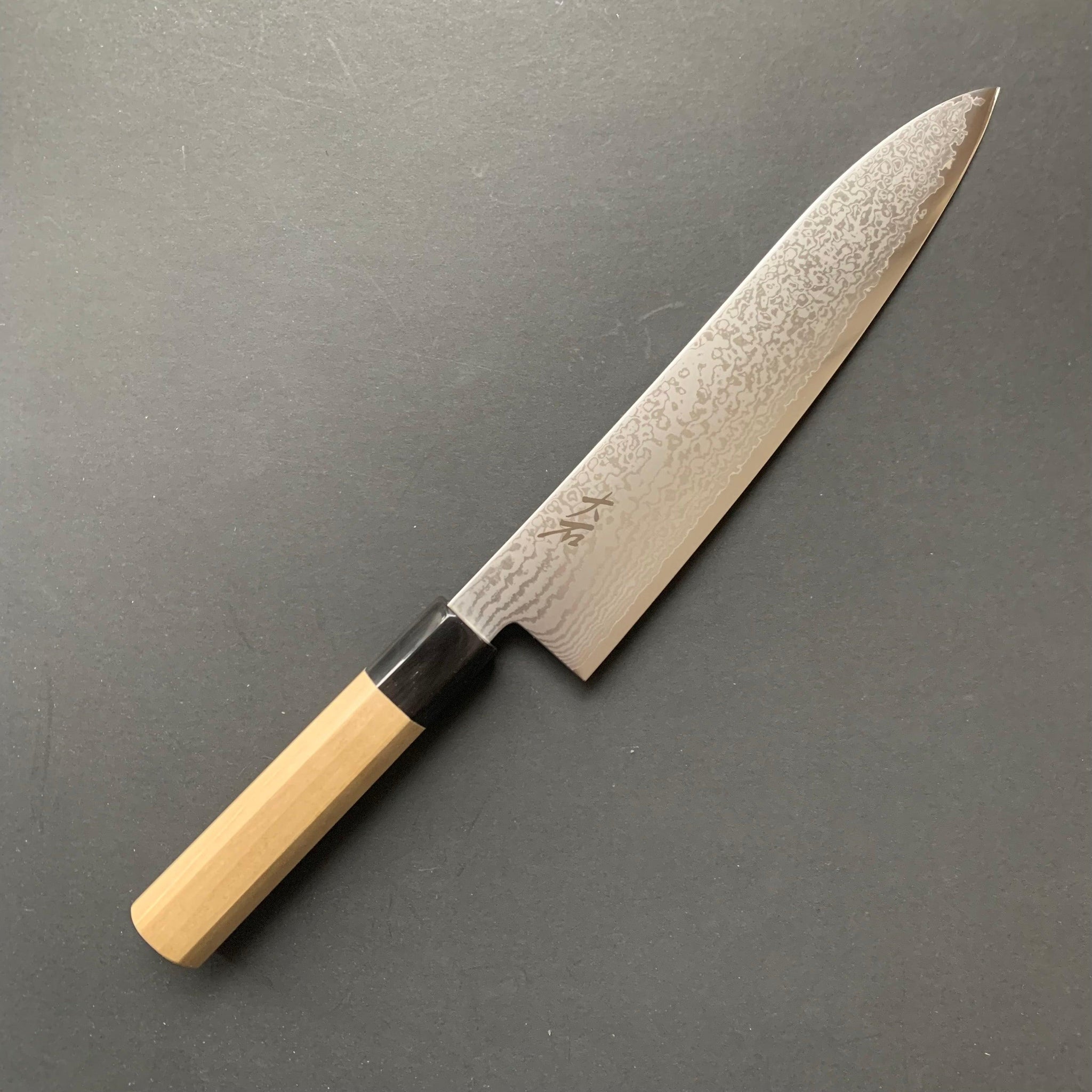 Gyuto knife, VG10, damascus finish - Ohishi