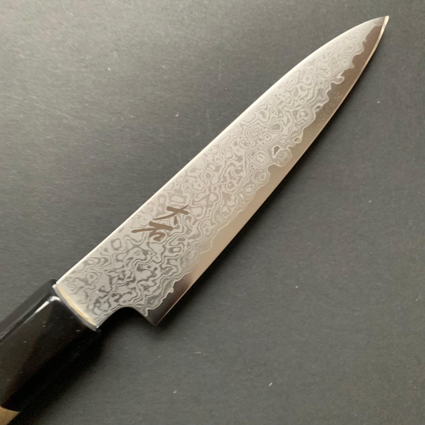 Petty knife, VG10, damascus finish - Ohishi